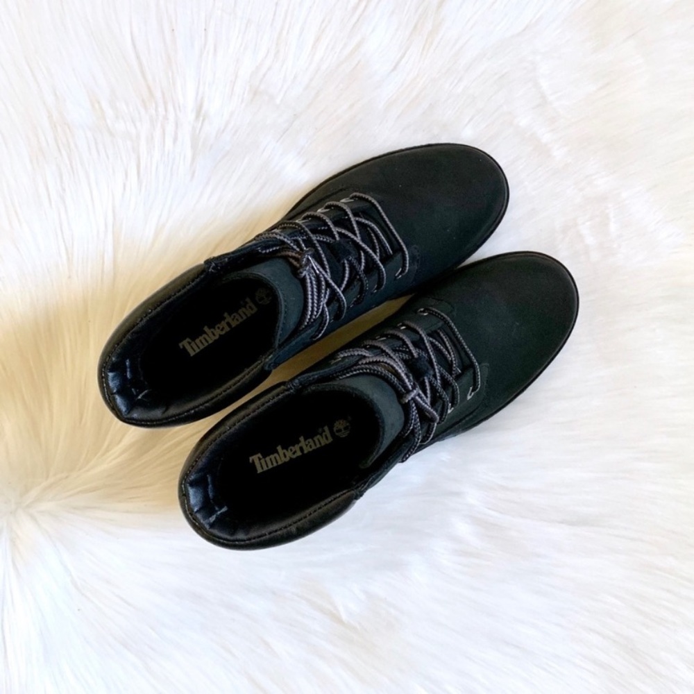Timberland Black Amston 6” Wedge Booties - Picture 4 of 7